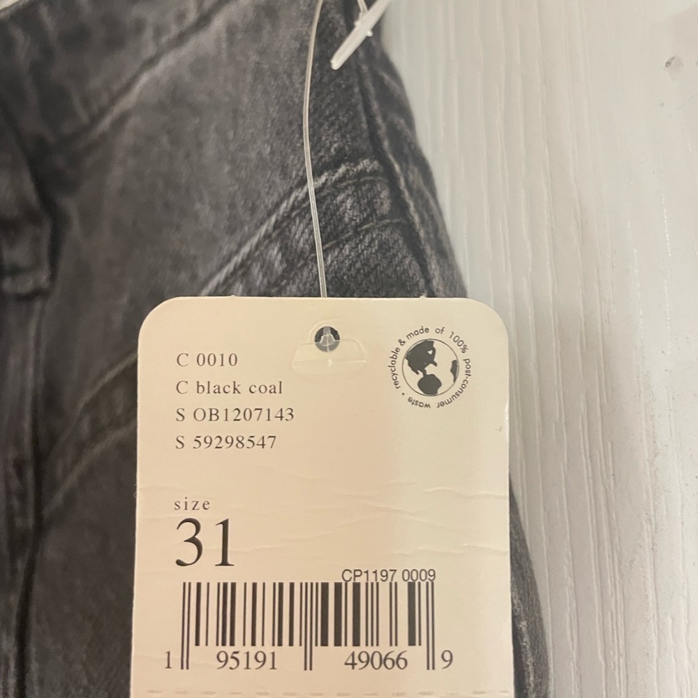 FREE PEOPLE Black Coal We The Free Florence Flare Jeans - Picture 15 of 16